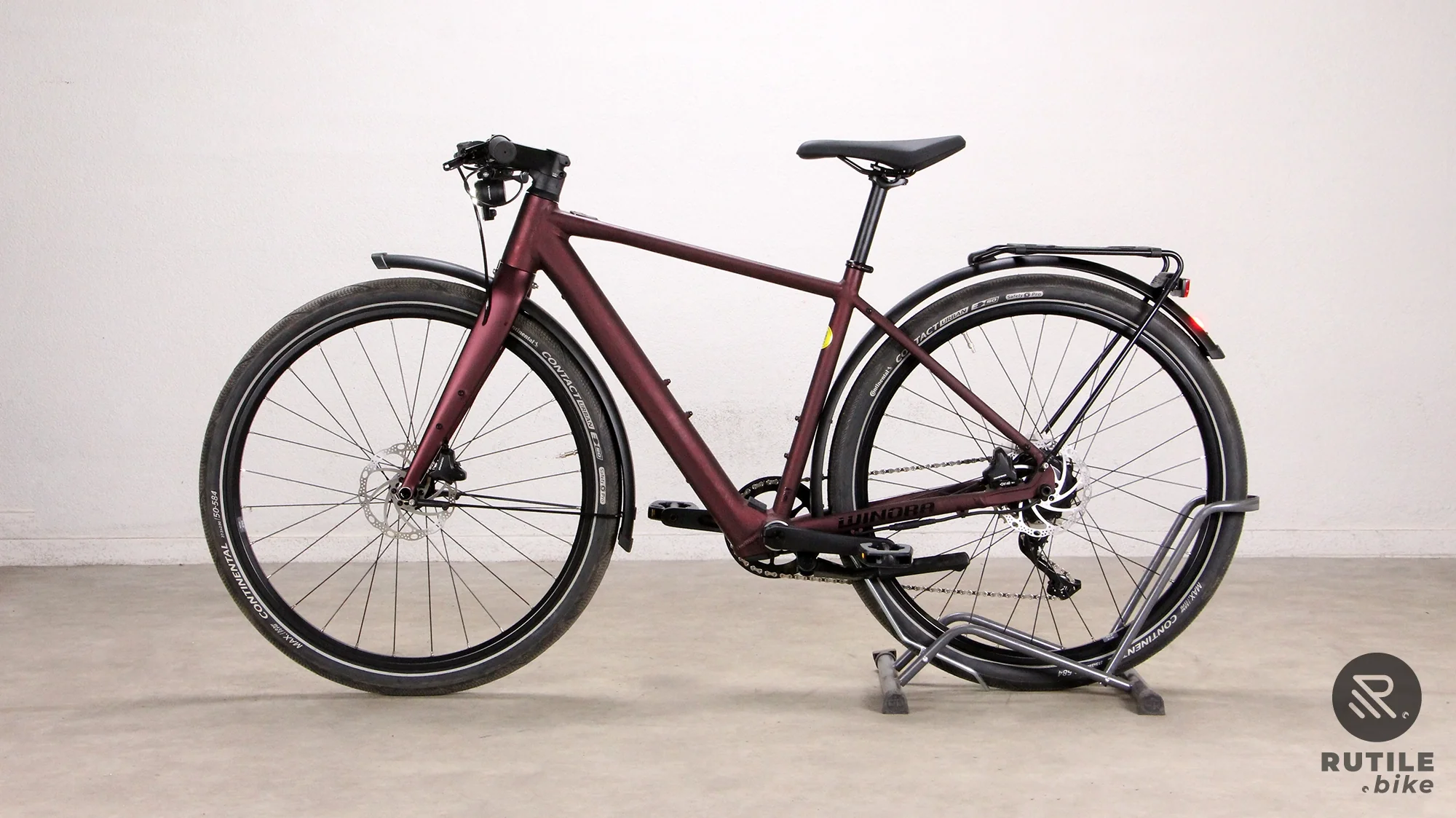 Winora eFlitzer S Bordeaux - Image 3